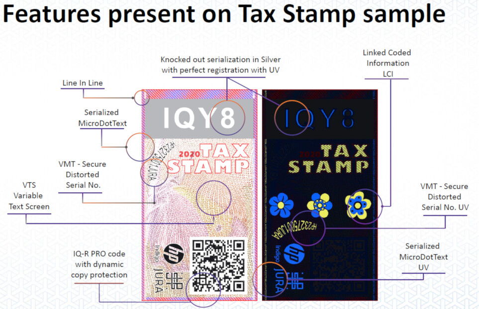 Beispiel Tax Stamp